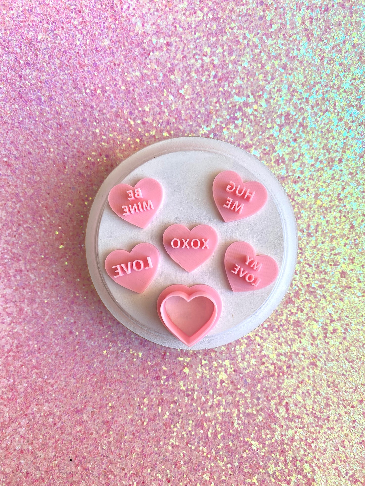 Stamps hearts