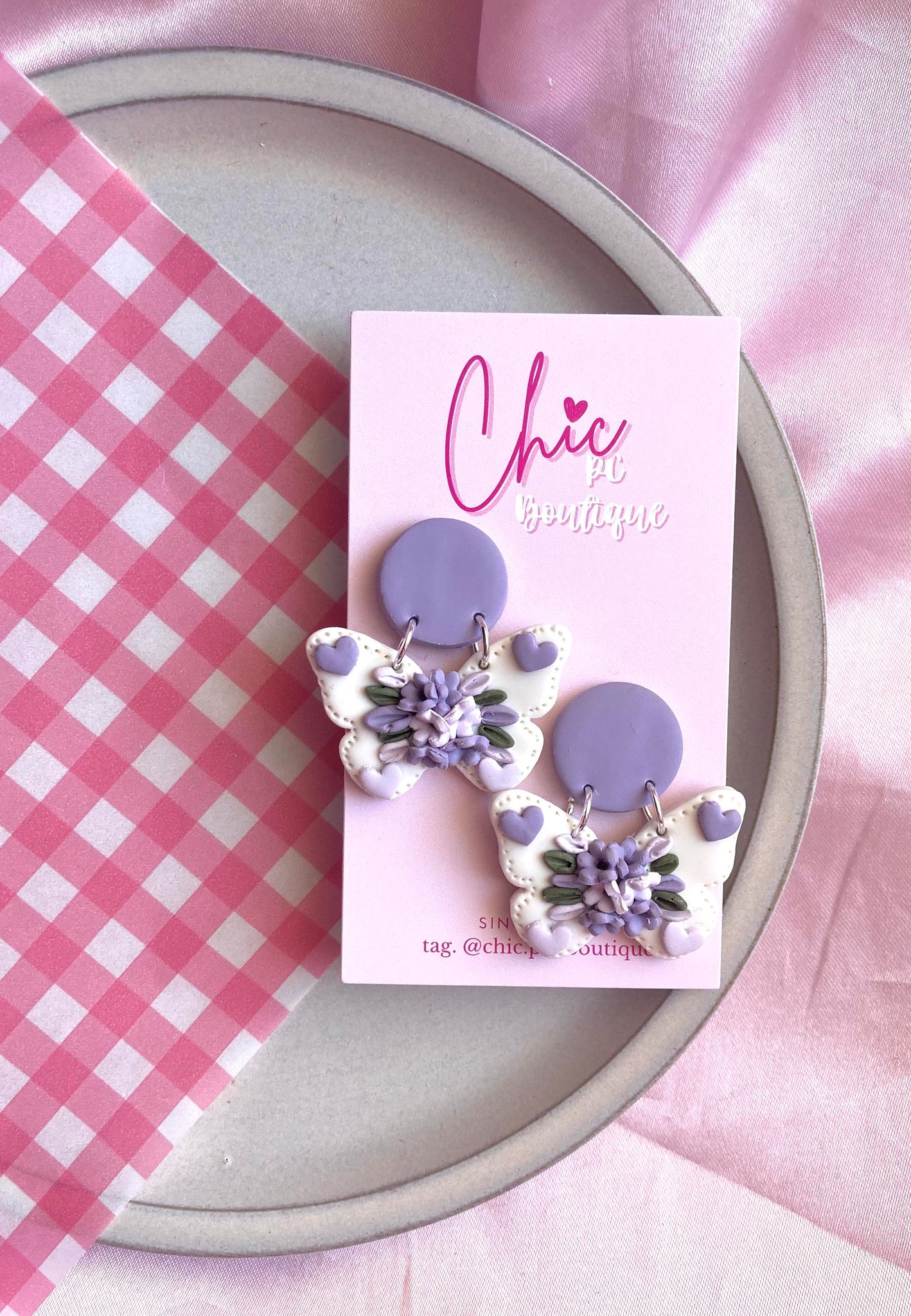 Violet Earrings