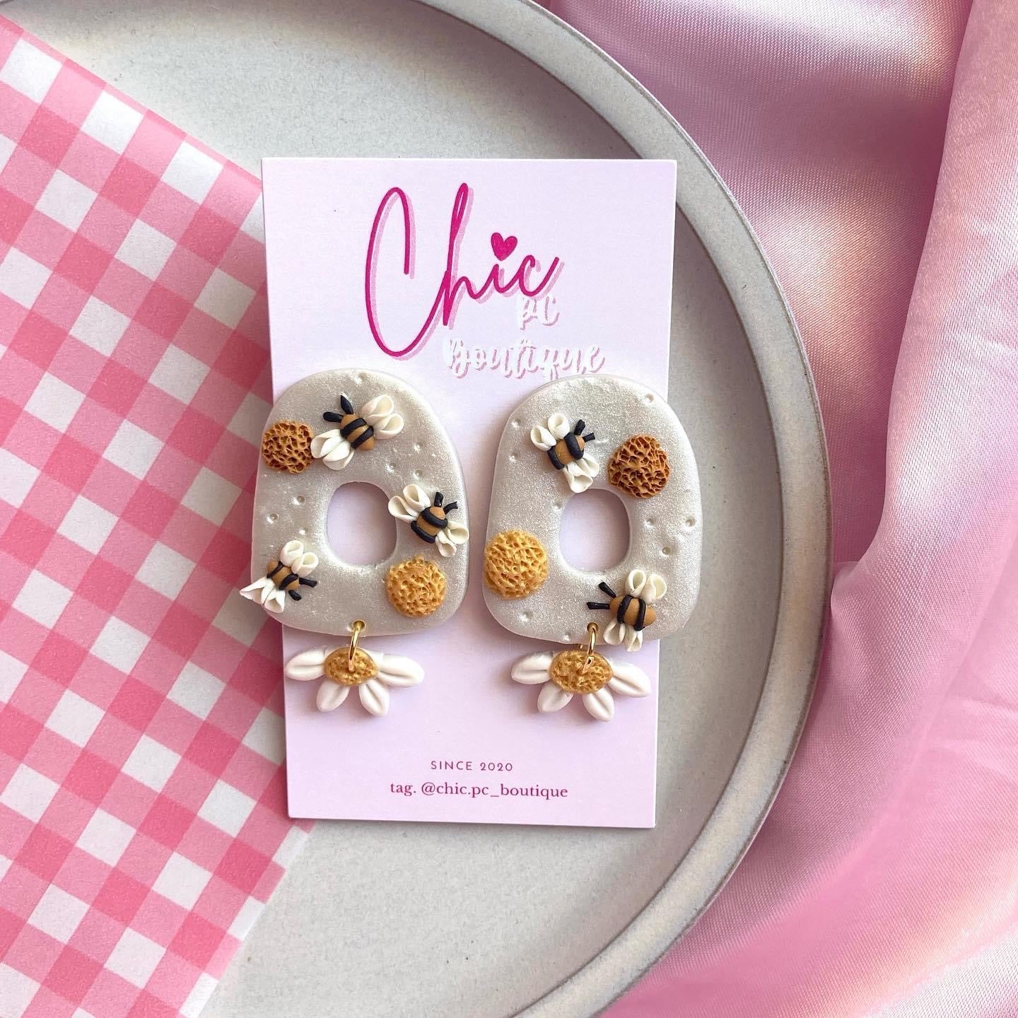 Bee Earrings